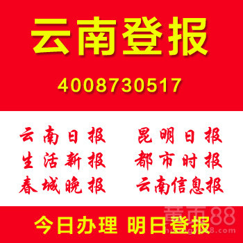 云南麗江登報網(wǎng)絡廣告服務合同